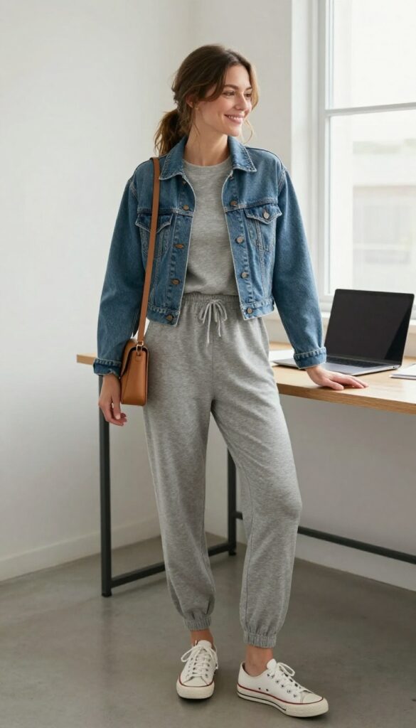 10. The Denim Jacket and Jumpsuit