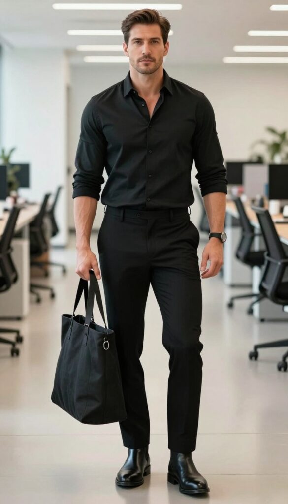 9. The All-Black Ensemble with Texture