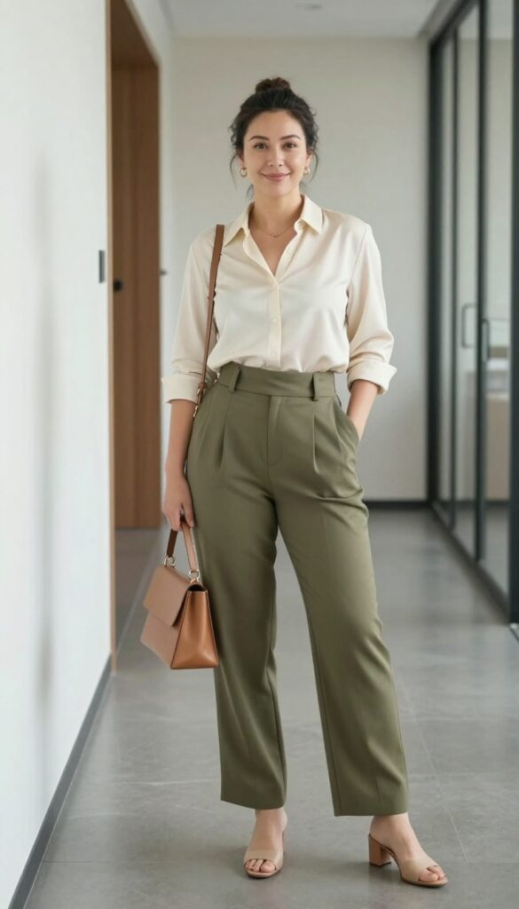 13. Trousers with a Twist: Paperbag Waist