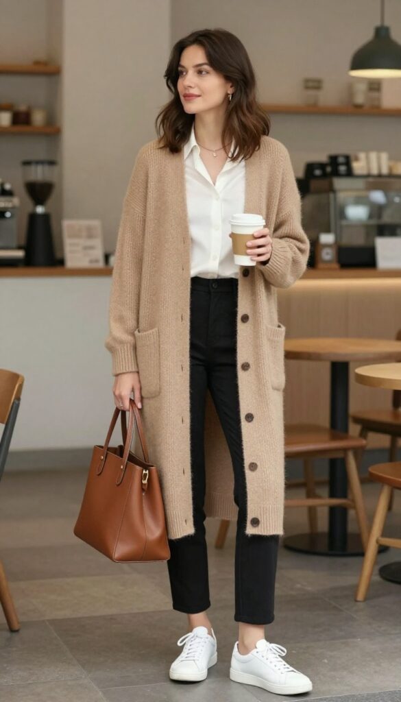 9. The Cardigan as a Jacket