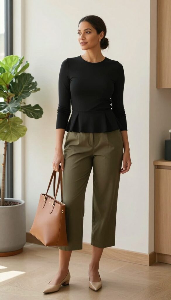 10. Peplum and Culottes
