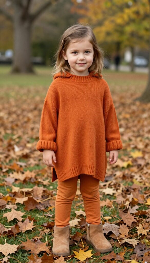 7. Knit Poncho with Jeans