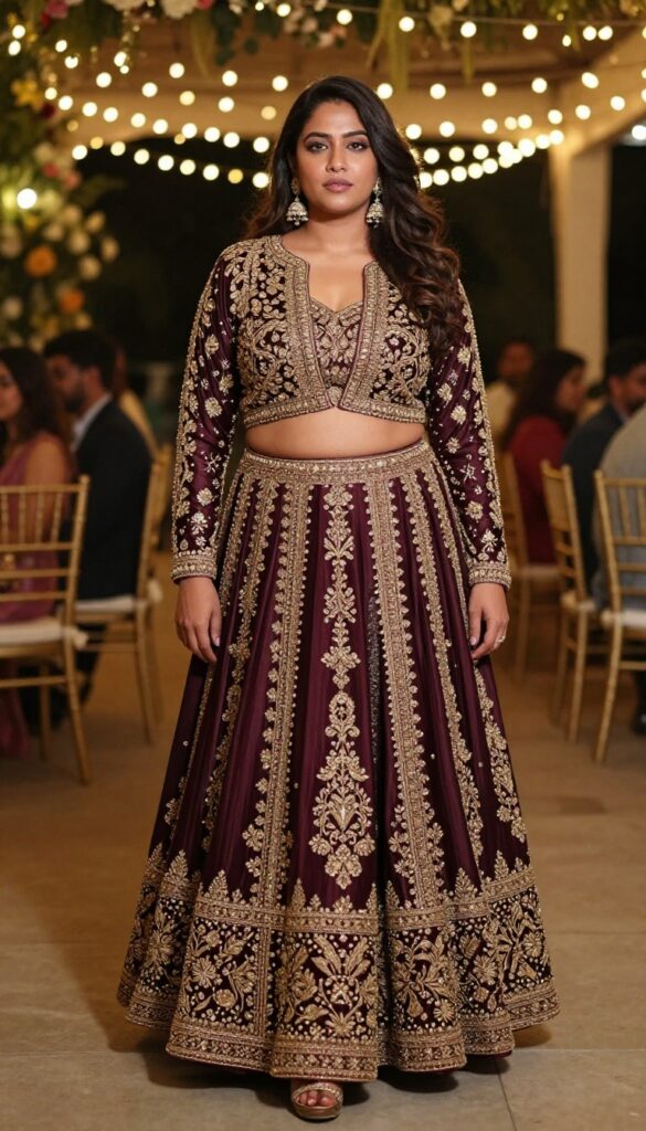 8. Jacket Style Lehenga