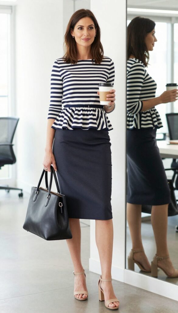4. Midi Skirt Elegance