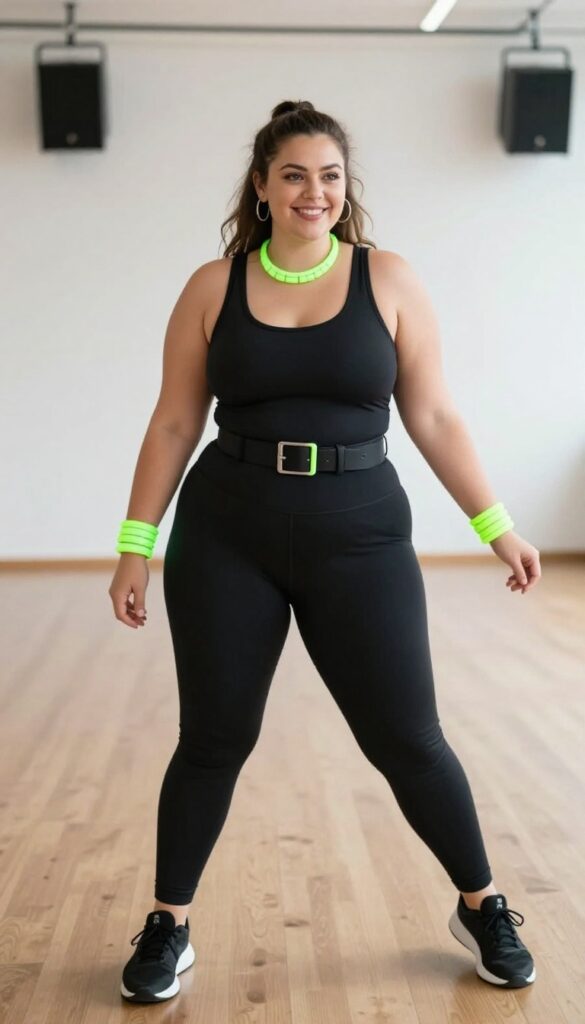 9. Glow-in-the-Dark Accessories with an All-Black Base