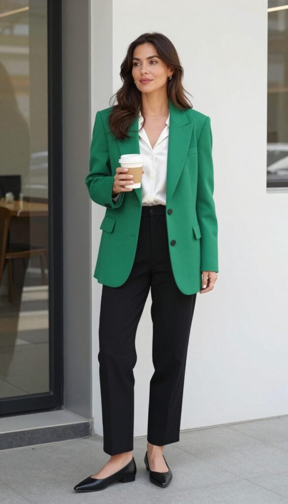 1. The Power Blazer with a Twist