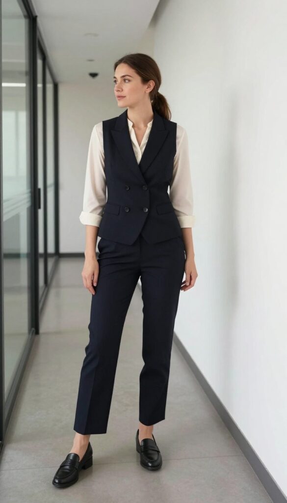 6. The Smart Casual with a Vest