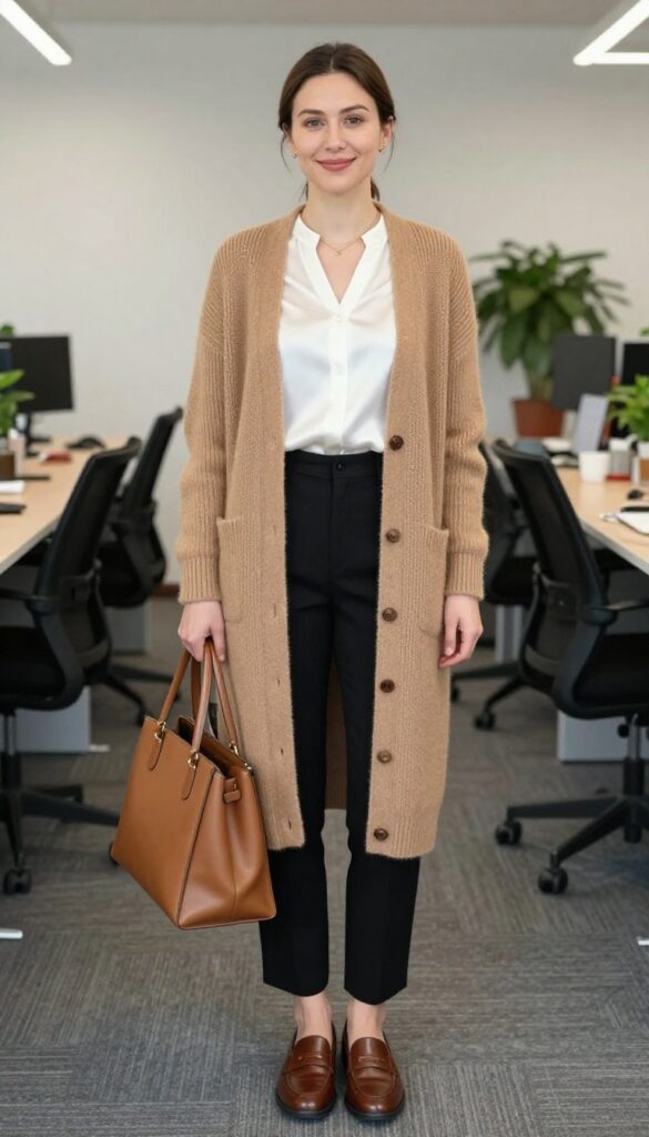 11. The Cardigan as a Jacket