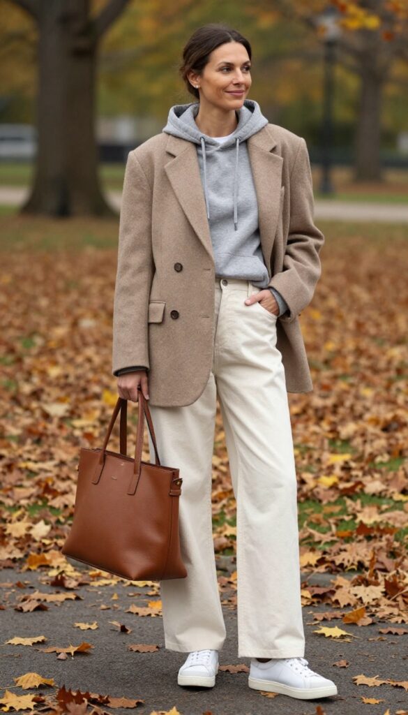 11. Hoodie and Blazer