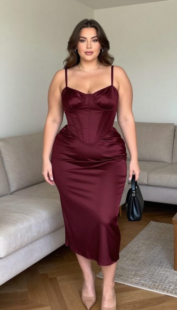 10. Corset with a Slip Skirt