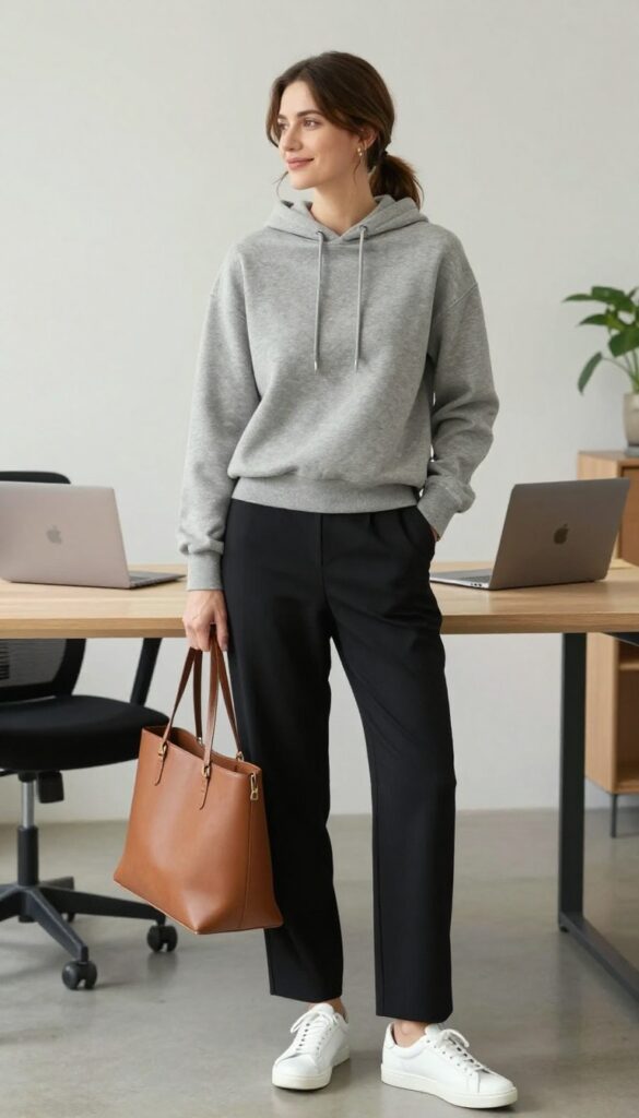 13. The French Terry Hoodie and Trousers
