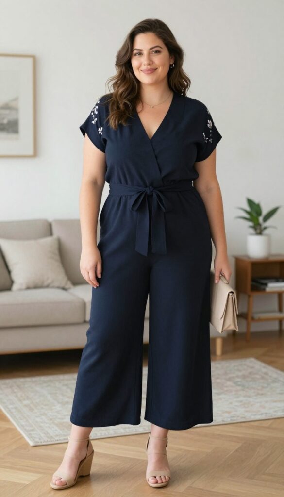 5. Jumpsuit with a Kimono or Duster