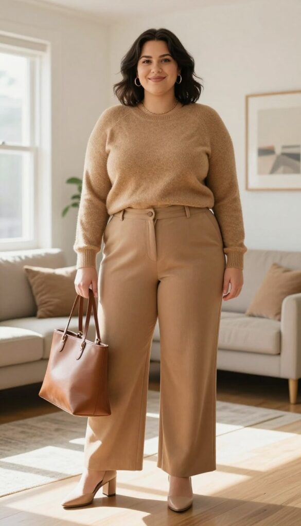 1. Monochrome Magic: Head-to-Toe Neutrals