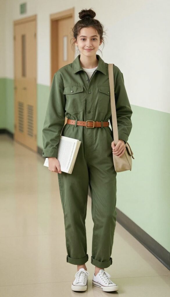 12. Jumpsuit with a Belt