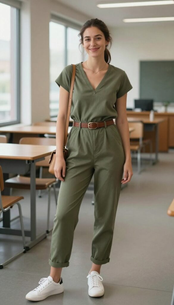 7. The Jumpsuit Effortless Style