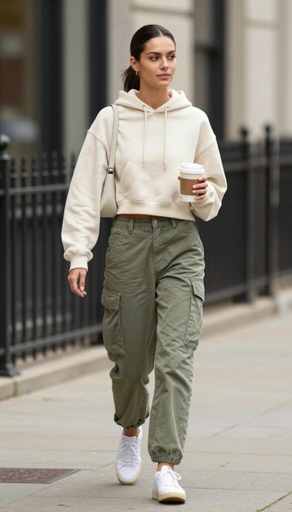 5. Hoodie and Cargo Pants