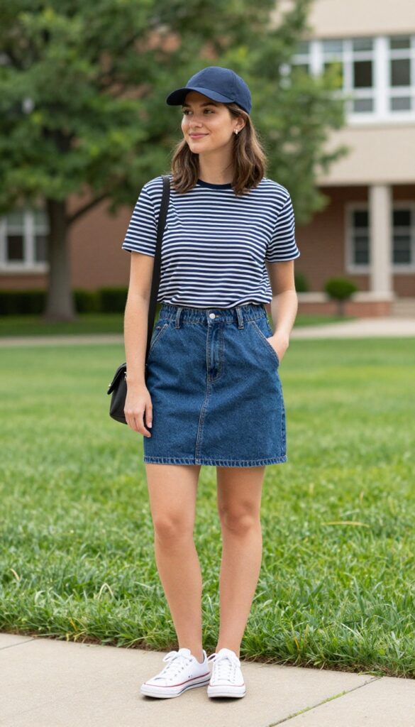8. Overall Dress or Overalls with a Tee