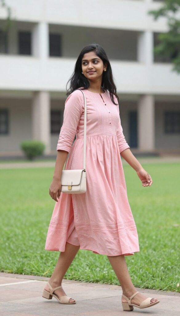 2. Anarkali Dress for a Dressy Day