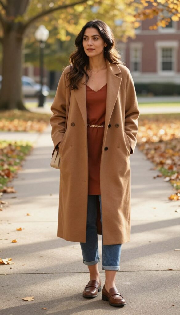 7. Cardigan Over a Slip Dress