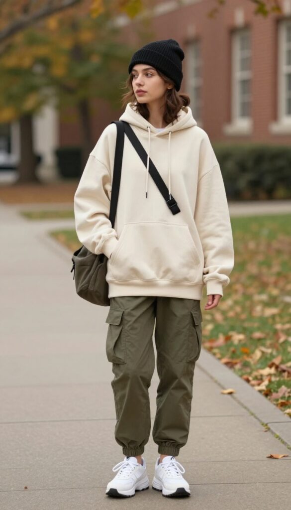 5. Hoodie and Cargo Pants