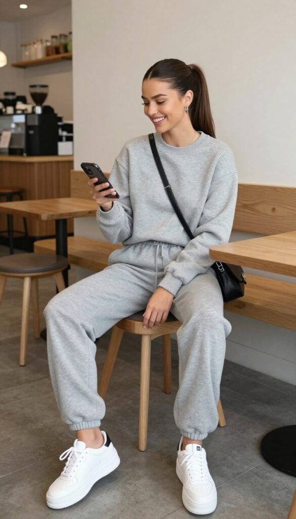 6. The Matching Sweatsuit Set