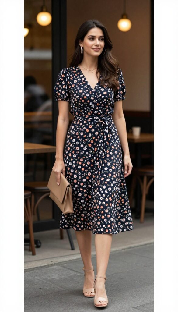6. Date Night in a Midi Dress