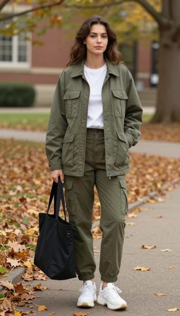 6. Utility Jacket & Cargo Pants