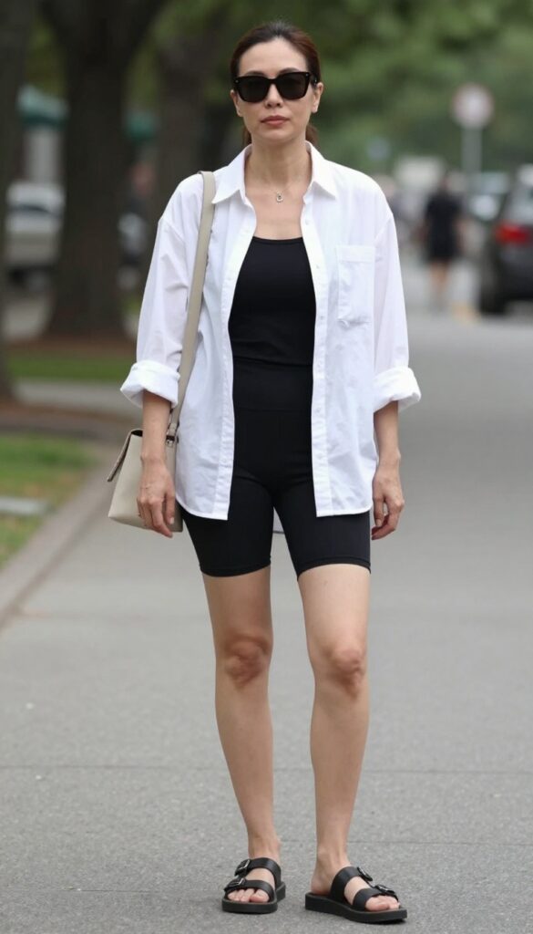 13. Oversized Button-Down as a Jacket
