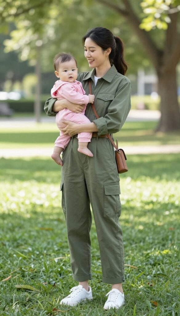 11. Jumpsuit and Baby Jumpsuit