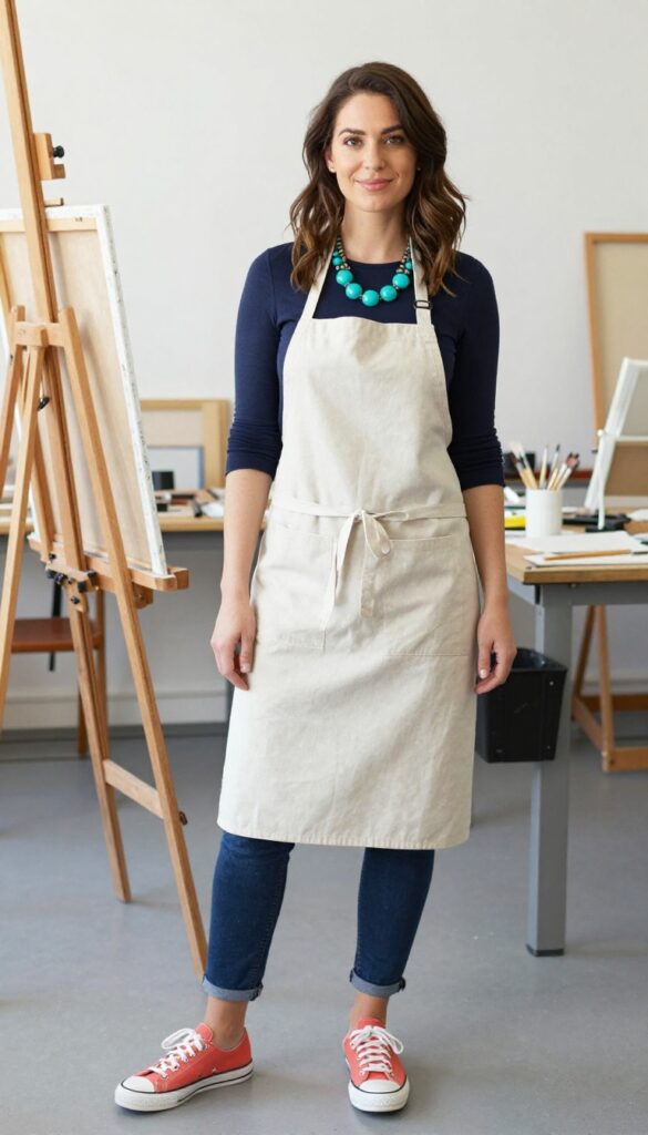 1. The Apron-Ready Smock Dress
