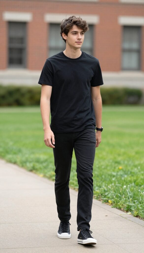 5. The Minimalist Monochrome Outfit