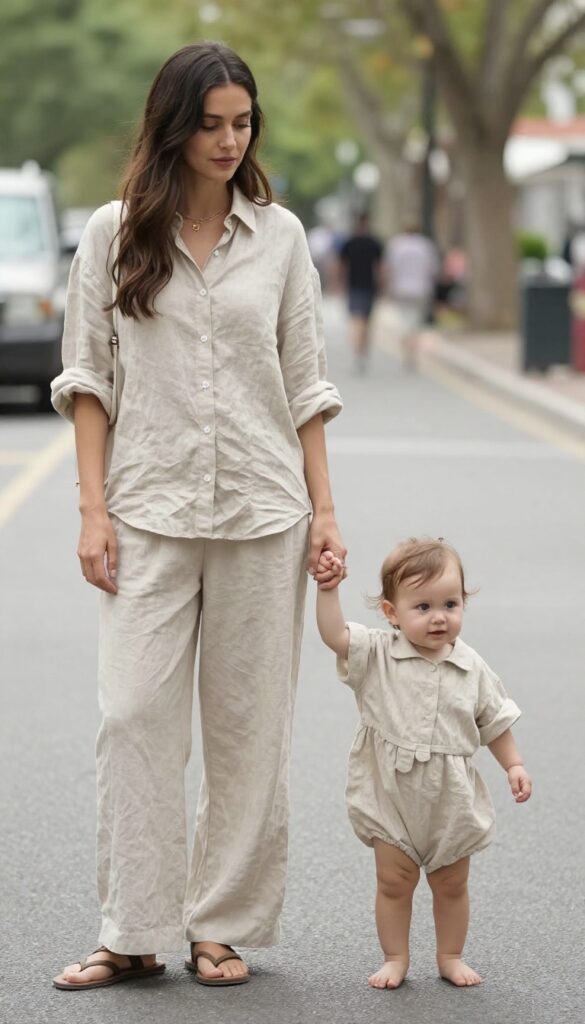 9. Linen Sets for Warm Weather