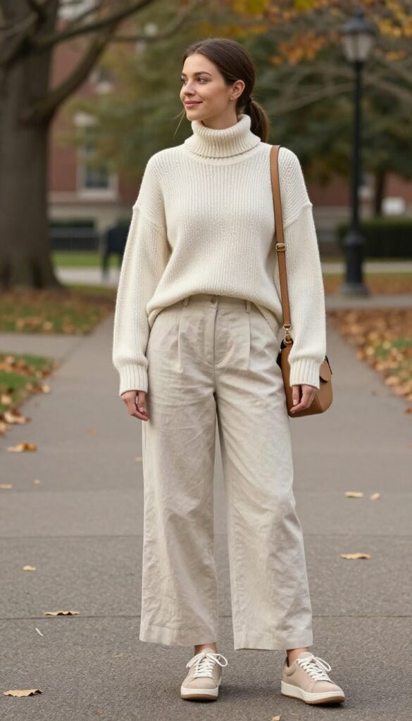 9. Monochrome Neutrals for a Sleek Look