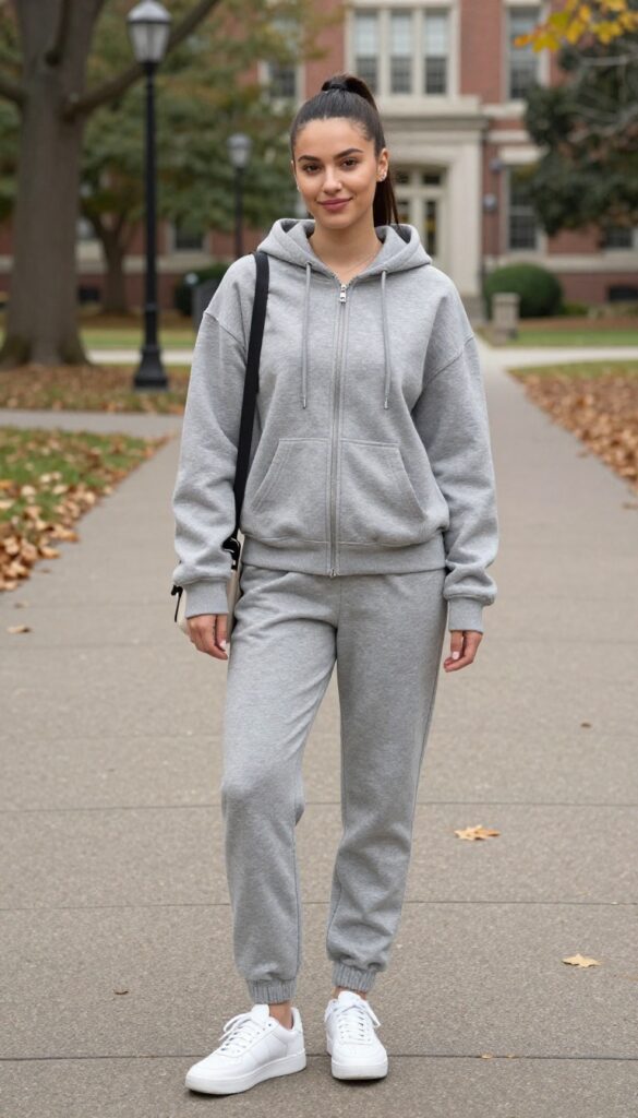 8. Matching Sweatsuit Set