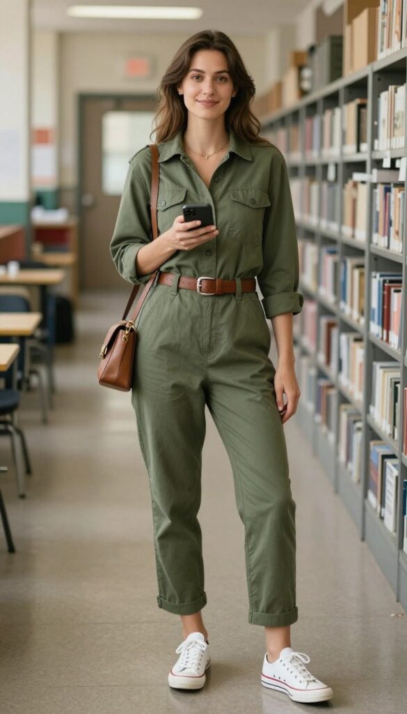 14. Jumpsuit with a Belt