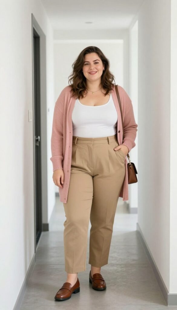 8. High-Waisted Pleated Pants with a Bodysuit