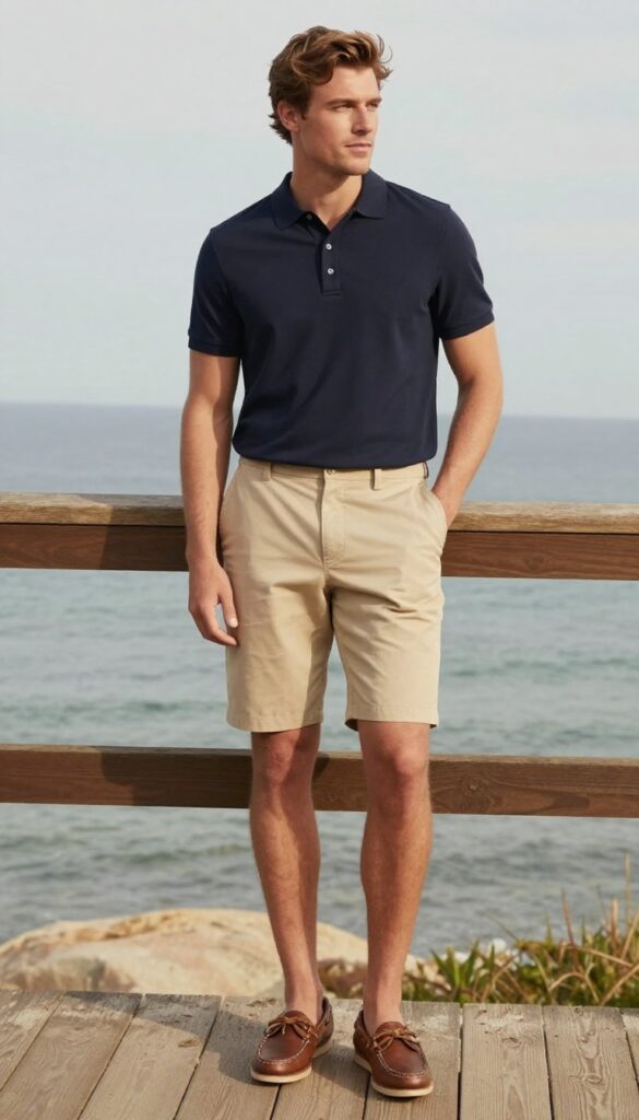 6. The Polo and Tailored Shorts