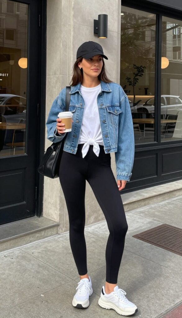 8. Athleisure with Edge