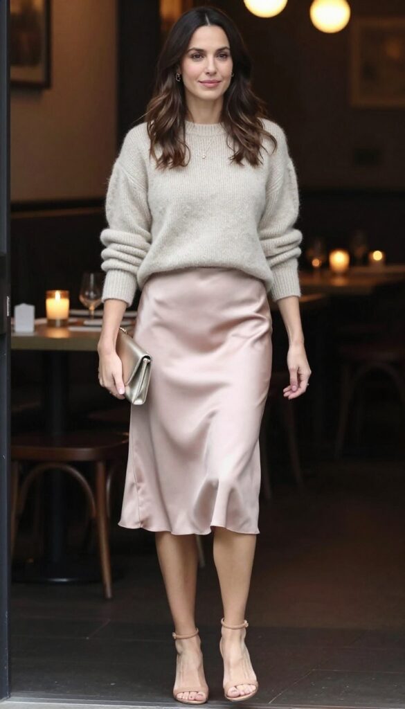 8. Evening Date Night Slip Skirt