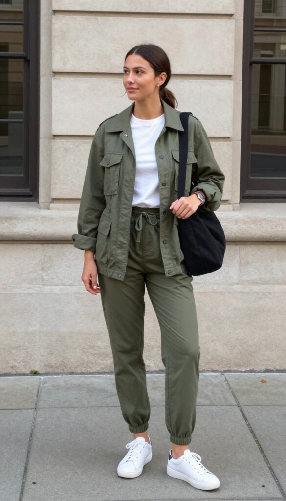 9. Utility Jacket and Joggers
