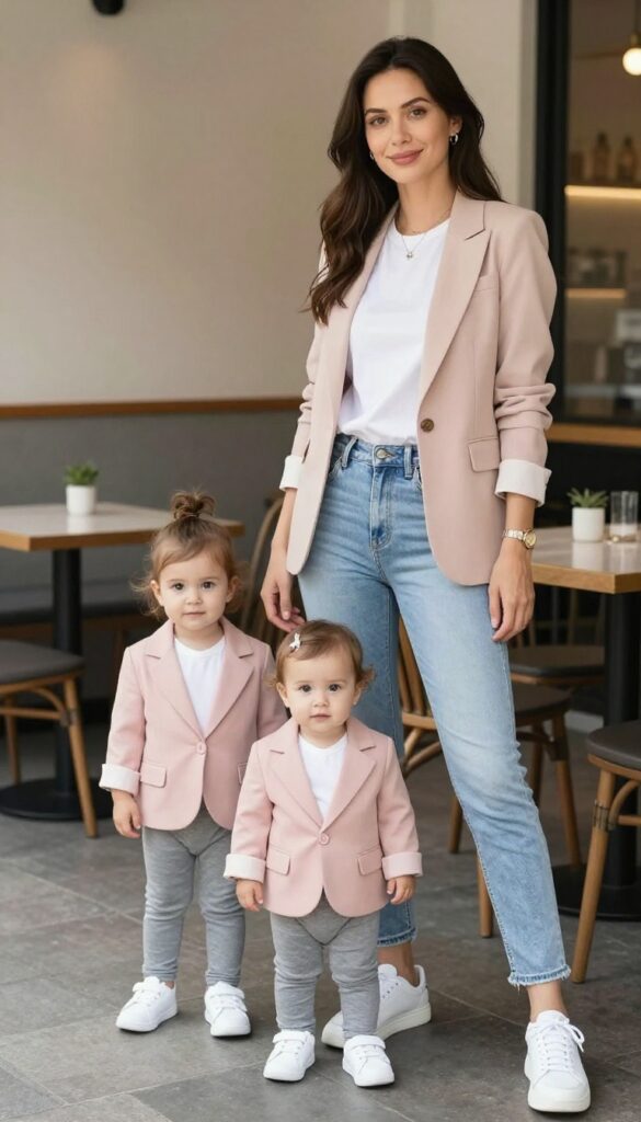 5. Matching Blazers and Jeans