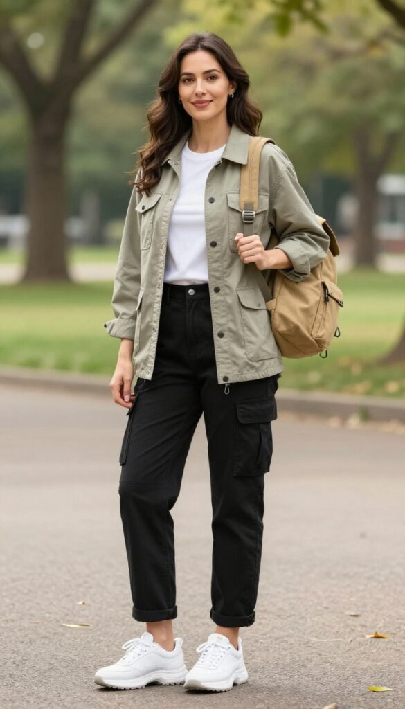7. Utility Jacket and Cargo Pants