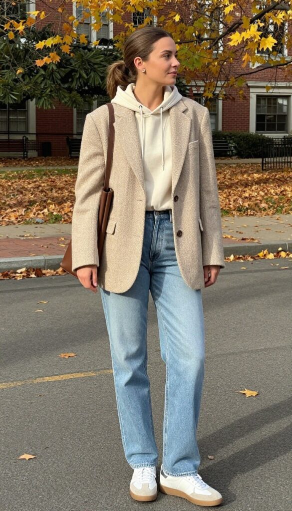 10. Hoodie Under a Blazer