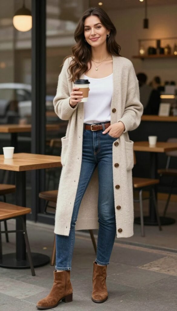 8. The Cardigan as a Top