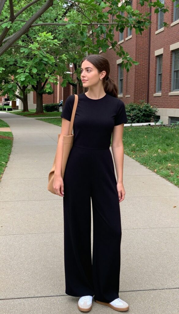 9. Jumpsuit with a Blazer