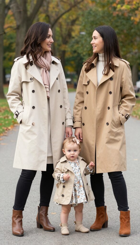 7. Twinning in Trench Coats