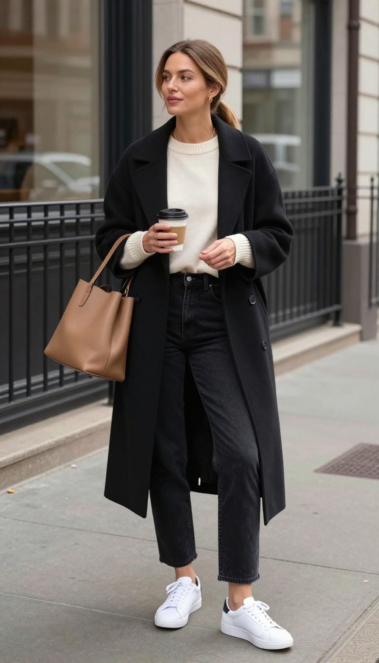 4. The Denim and Cashmere Combo