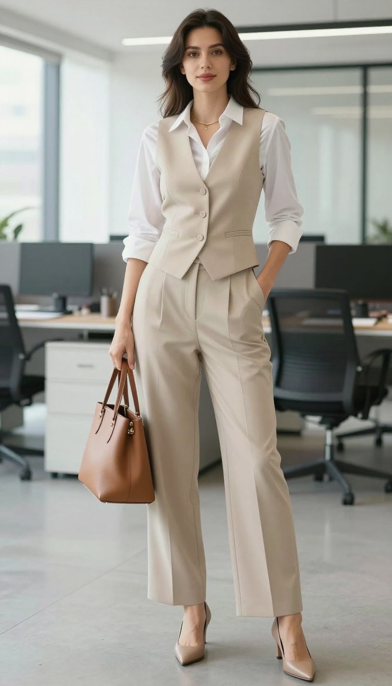 9. The Tailored Vest and Trousers