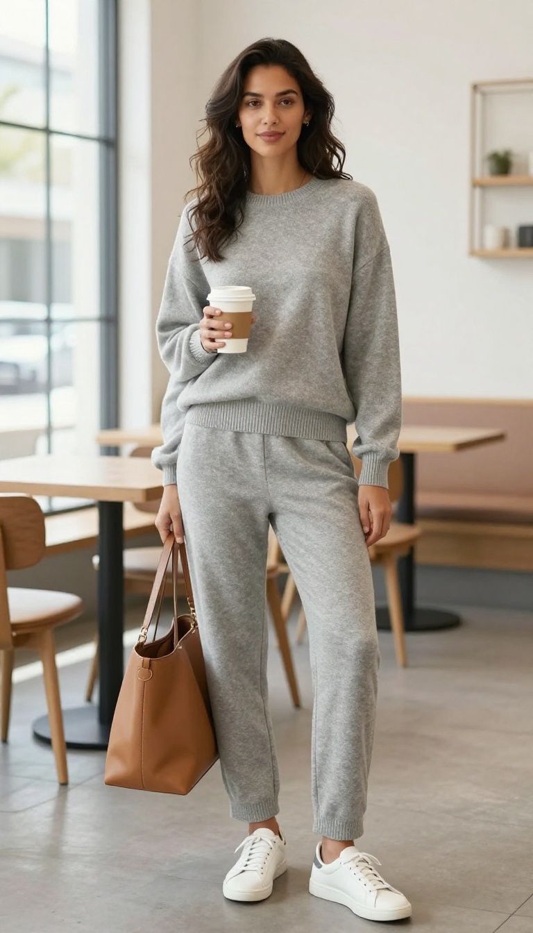 15. The Monochrome Knit Set