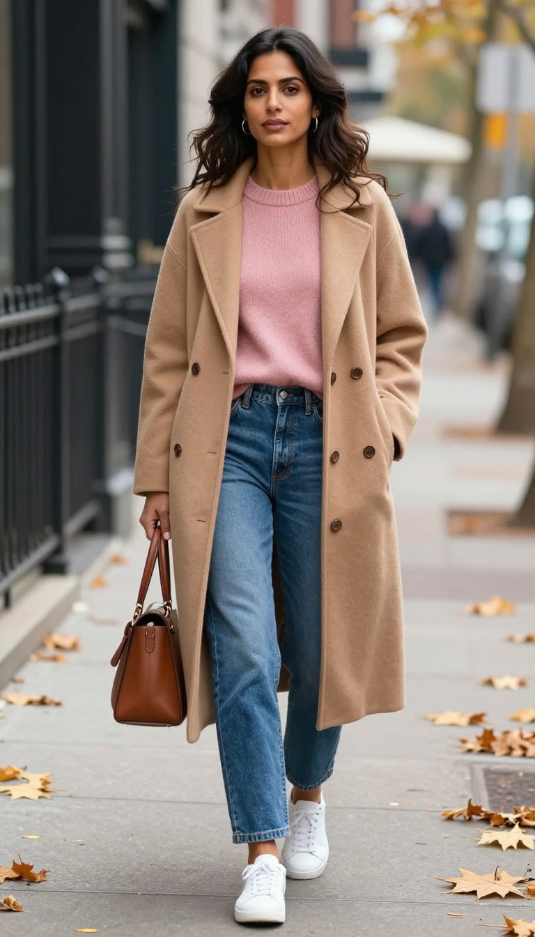 4. The Denim and Cashmere Combo